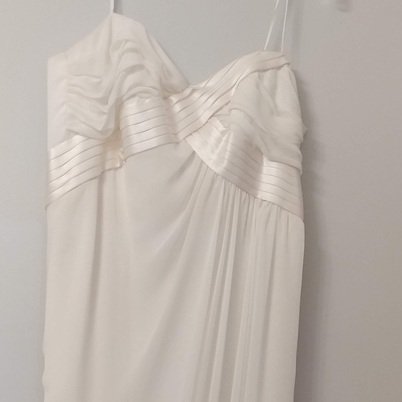 🆕A.B.S. Ivory Sweetheart Formal Dress Gown - Picture 3 of 8